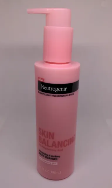 Neutrogena Skin Balancing Milky Facial Cleanser For Dry Sensitive Skin 6.3oz