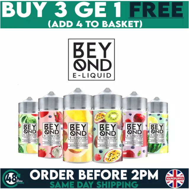 Beyond Vape Juice By IVG E-Liquid 80ml Vape Juice VG/PG 70%/30% 0mg No Nicotine