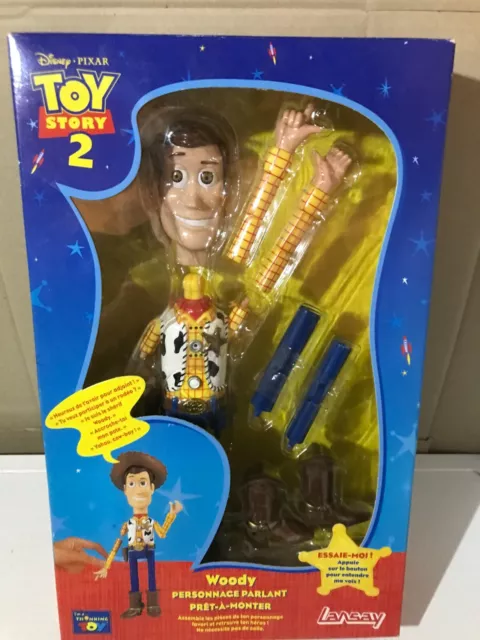 LANSAY TOY STORY 2 Woody Personnage Parlant Pret A Monter Neuf Boite New  Box EUR 85,00 - PicClick FR