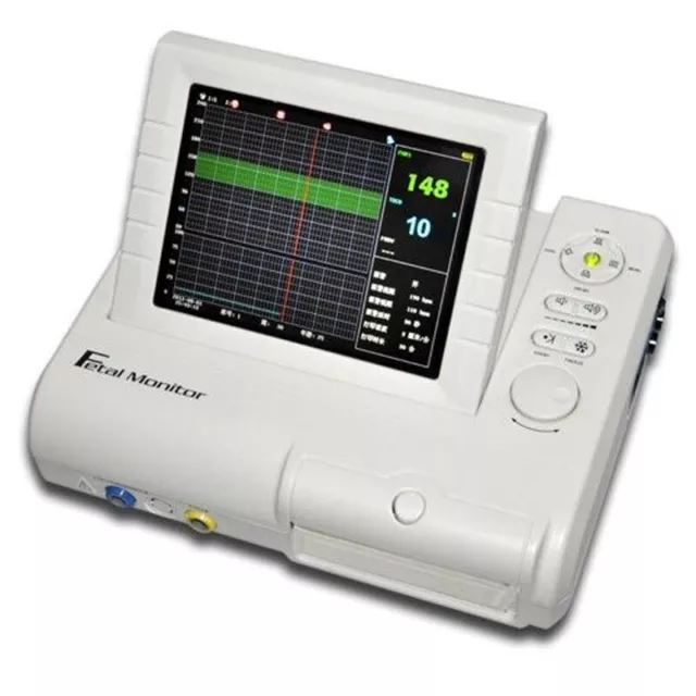 Maternal Fetal Monitor TOCO Fetal Movement Heart Rate Ultrasound  Probe NEW
