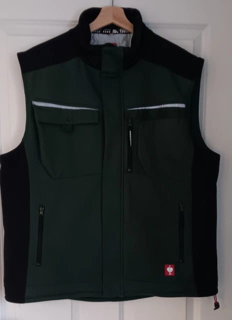 *ENGELBERT STRAUSS SOFTSHELLWESTE Motion Winter*Gr Xl*Gärtner* EUR 29