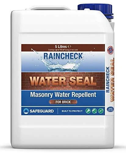 Sello de agua Raincheck 5 litros - impermeable transpirable e incoloro para ladrillo,