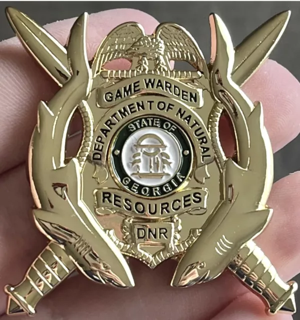 Georgia Dnr Game Warden Challenge Coin!