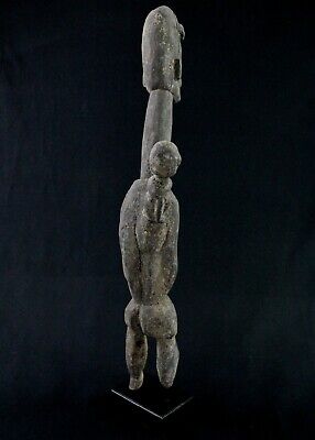 Art African tribal - Antique Maternity Lobi - Base On Gauges - 59,5 CMS 3