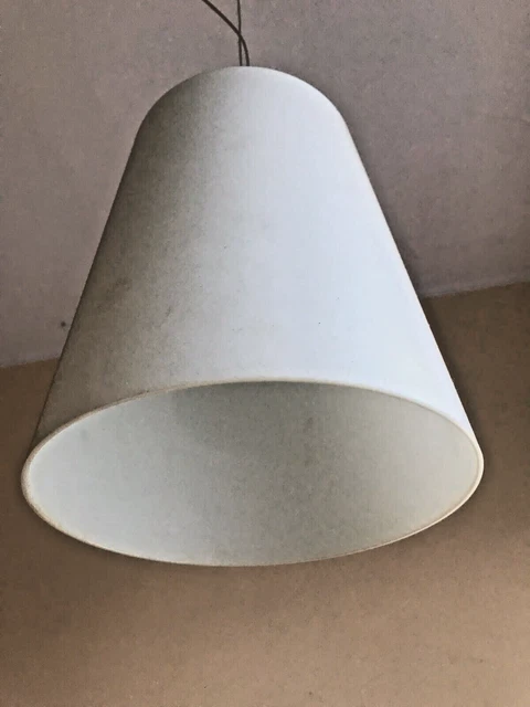 LAMPADARIO PEDRALI SOSPENSIONE BIANCO LAMPADA DESIGN METACRILIATO 25 cm