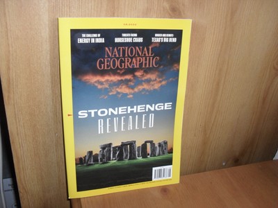 NATIONAL GEOGRAPHIC MAGAZINE Aug 2022 Stonehenge Revealed + Horseshoe