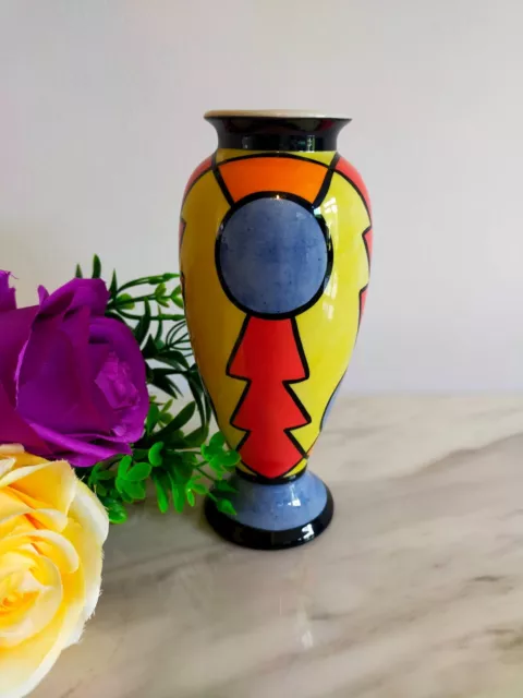 Lorna Bailey Roshels limited edition vase VGC