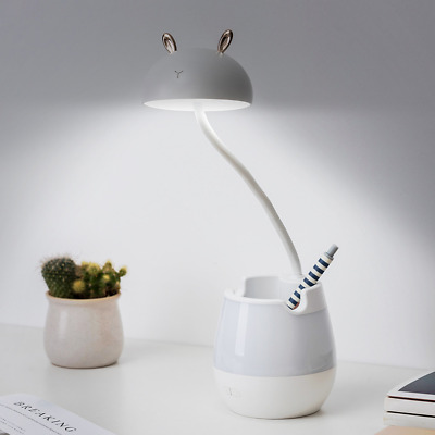 Swing Arm LED Touch Sensor Desk Lamp 3 Modes Table Light Eye-Caring Reading Lamp