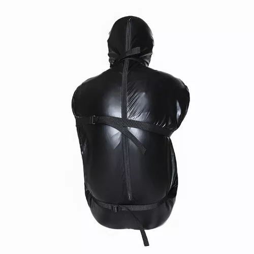 FULL BODY BONDAGE Unisex Mummy Bag, Patent Leather Sex Sleeping Bag SM ...