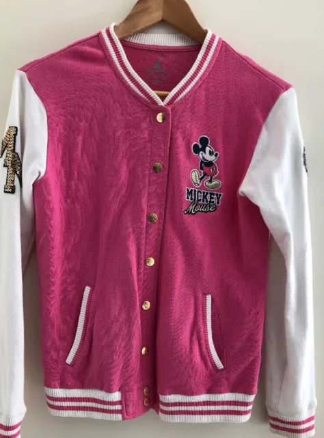 Disneyland Mickey Mouse Girls XL Authentic College Jacket