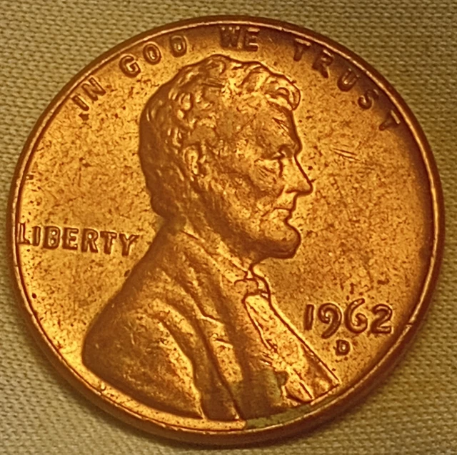 1962 D DDO Lincoln Cent RD