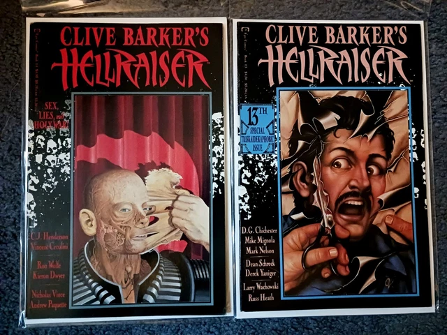 Clive Barkers HELLRAISER #13 & #14 Marvel Epic Comics 1992 Mike Mignola Pinhead