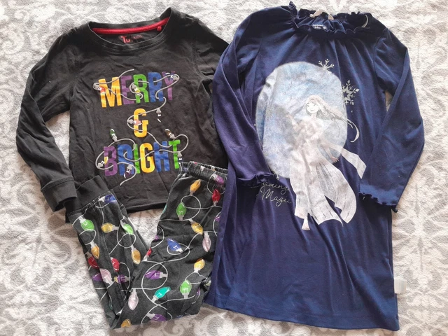 Bundle Of Girls Clothes Age 4-5 Inc Jumpers Dresses Tops Pjs New Jeans + 7