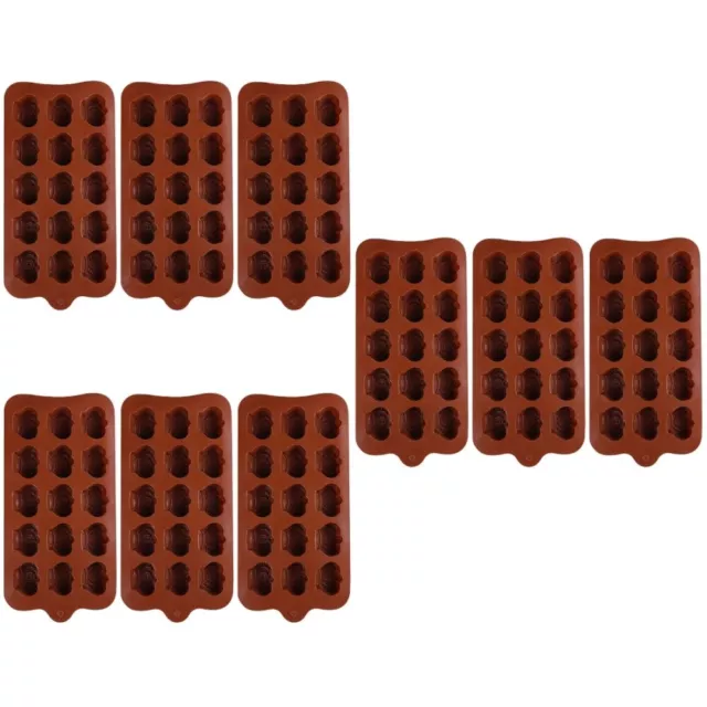 9 Pcs Cookie Mold Molds for Chocolate Crown Silicone Mousse