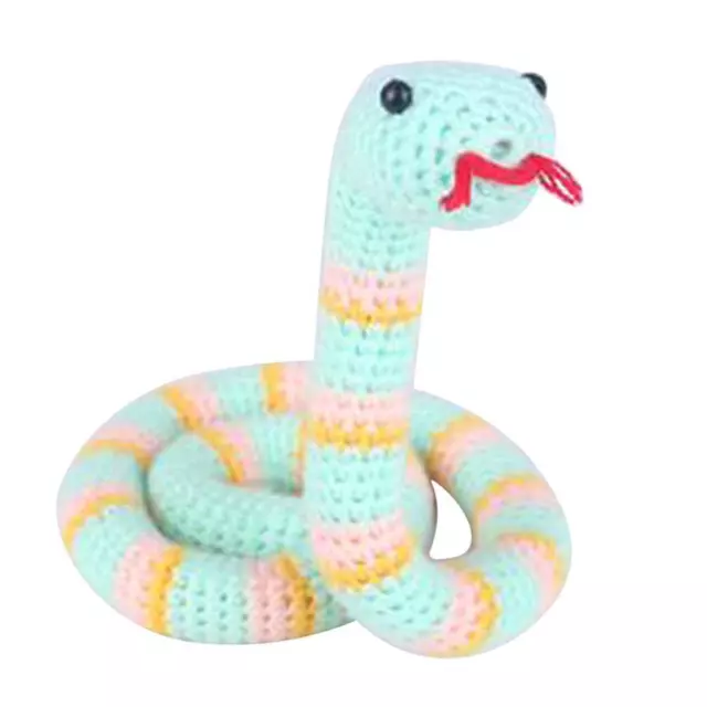 DIY Snake Doll Crochet Kit for Beginners Hand Knitting Animal Stuffed Toy