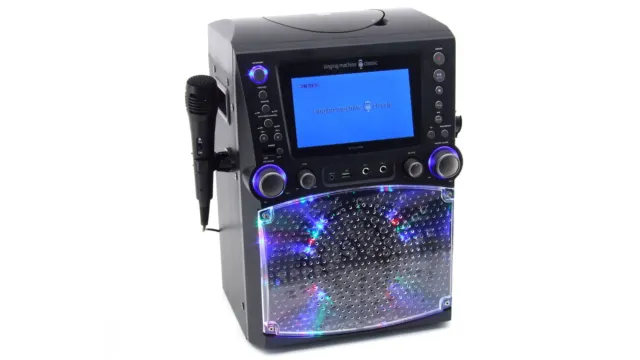 Karaokemaschine Karaokeanlage CD+G Singing Machine STVG785 Karaokesystem