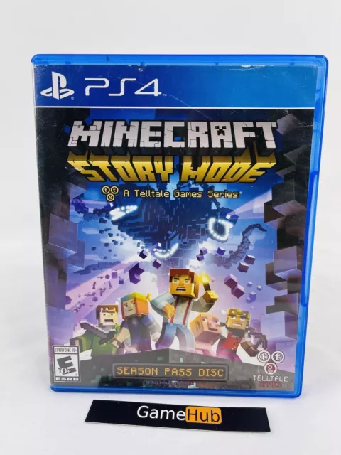 Restored Minecraft Story Mode Season 2 Season Pass Disc for Sony  PlayStation 4 PS4 (2017) (Refurbished) 