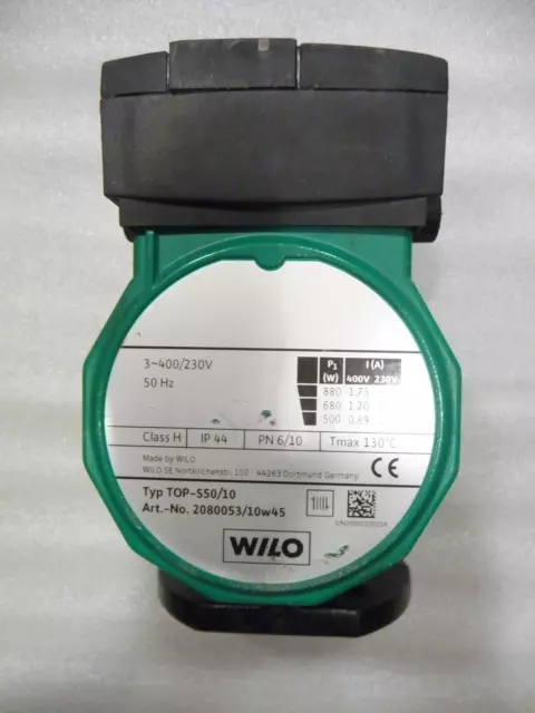 Wilo TOP S 50 / 10 Heizungspumpe 400 Volt Umwälzpumpe 280 mm 2080053 gebraucht P