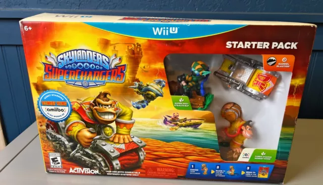 Skylanders Superchargers Racing Starter Pack Nintendo Wii U Donkey Kong