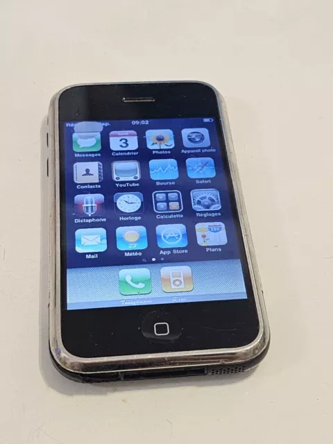 Smartphone Apple iPhone 1ère Génération - Noir A1203 2g Petit Problème Écran !!!