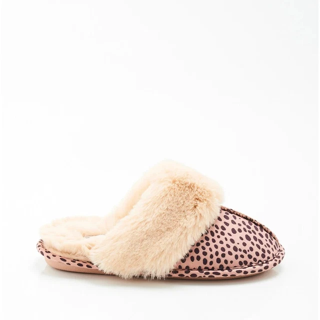 Wide fit hotsell memory foam slippers