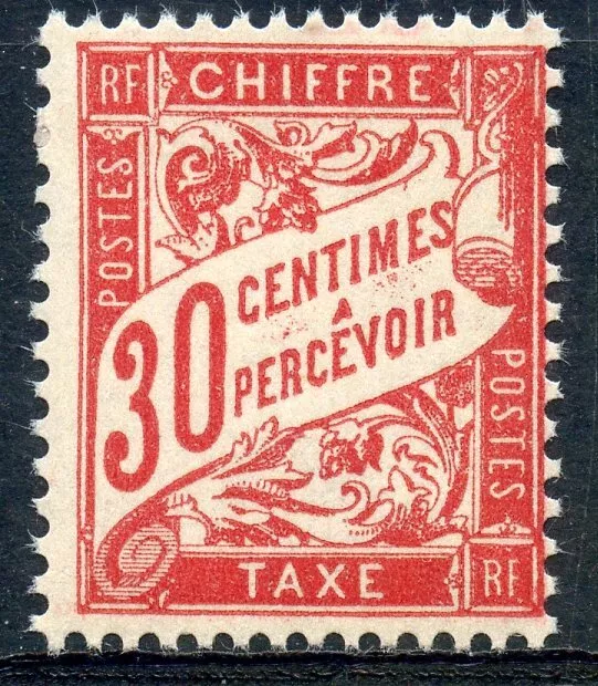 Stamp / Timbre De France Taxe Neuf Sans Charniere N° 33 **