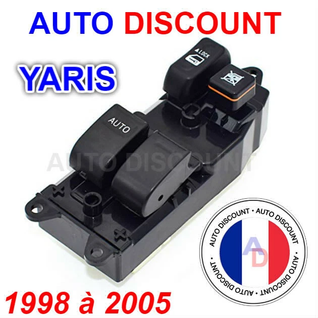 Commande Interrupteur Bouton Lève Vitre Toyota Yaris, 1998-2005, 011-5A38