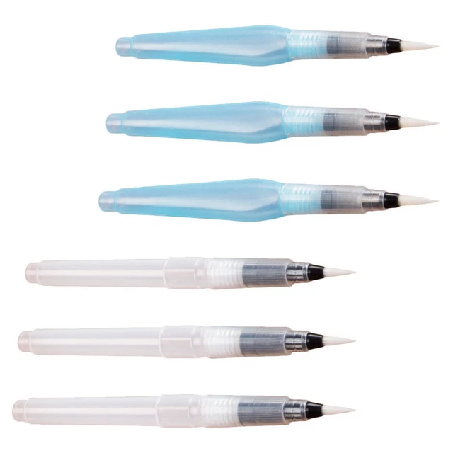 6 Pcs Pinceaux À Eau Pinceau D'écriture Costume Pour Enfants Brosse À Eau