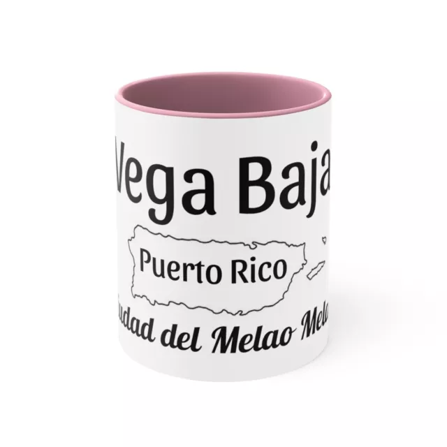 Puerto Rico Accent Coffee Mug, 11oz. (Vega Baja) - / Taza de café