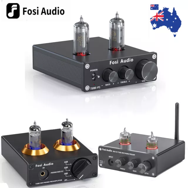 Fosi Audio BOX X1-MM Phono Preamp with AUX Headphone Output