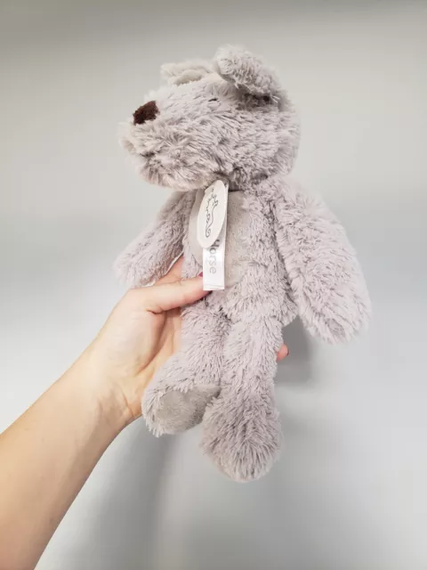 Happy Horse Grey Dog Comforter Baby Soft Toy Blankie Doudou Bnwt 3