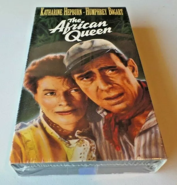 THE AFRICAN QUEEN VHS Movie 1992 Fox Video Hepburn, Bogart NEW Sealed ...