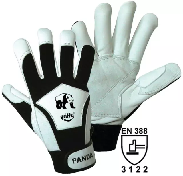 Panda Feinmechanik-Nappaleder-Handschuh, Montagehandschuh Leder Gr. 8-11 (M-XXL)