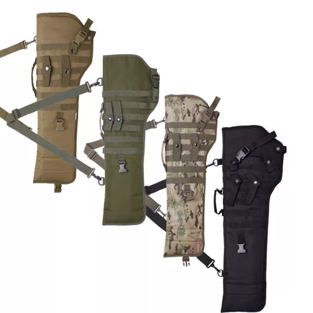 Tactical Shotgun Rifle Scabbard Bag Shoulder Sling Case Holster Molle bags