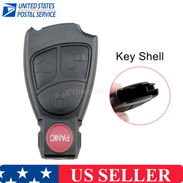 For 1999-2006 Mercedes Benz C E S CL CLK SL SLK Remote Car Key Shell Case Fob