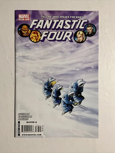 Fantastic Four #576 (2010) 9.4 NM Marvel High Grade Comic Book Hickman