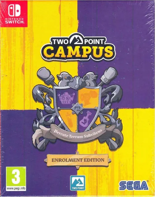 Two Point Campus - Enrolment Edition - Nintendo Switch - Neu & OVP - EU Version