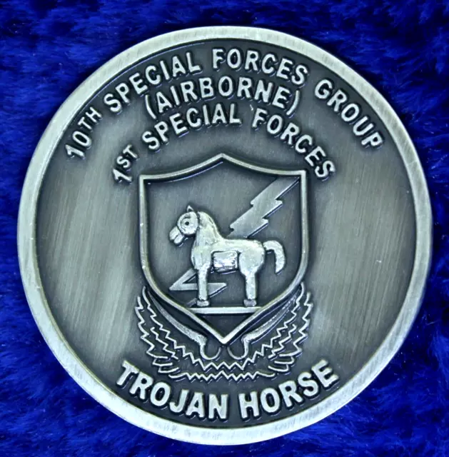 US ARMY 10TH Special Forces Group 1st Special Forces Trojan Challenge ...