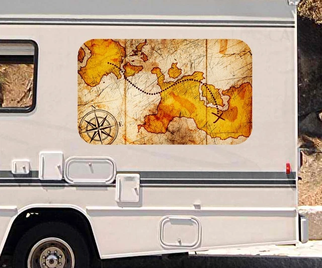 3d Aufkleber Wohnmobil