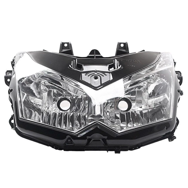 Faro anteriore faro assemblaggio testa per obiettivo trasparente Kawasaki Z1000 10-13