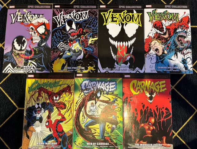 Venom & Carnage Epic Collections