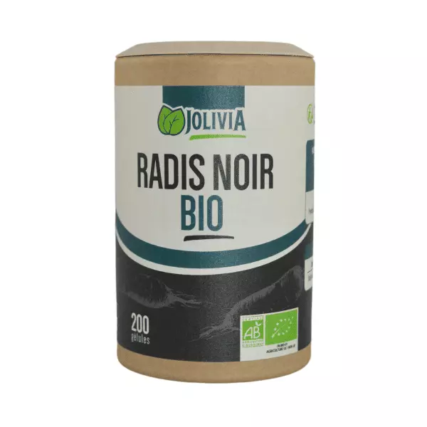 Radis Noir Bio - 200 gélules végétales de 270 mg