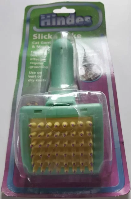 HINDES CAT DOG SOFT PIN Grooming&Moulting SLICKA RAKE Slicker Brush Coat Hair 3