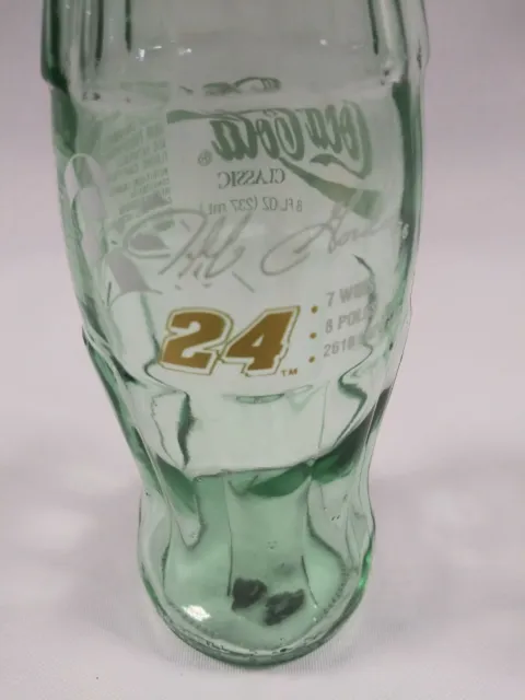 Jeff Gordon # 24 Coca-Cola Bottle 7.5" tall 1995 Winston Cup Champion