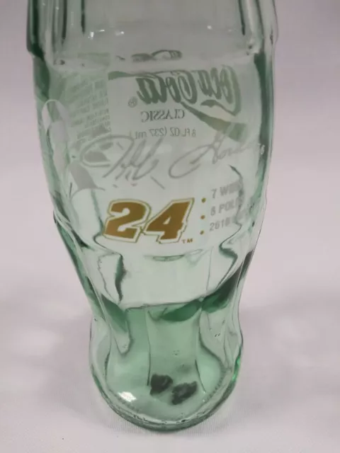 Jeff Gordon # 24 Coca-Cola Bottle 7.5" tall 1995 Winston Cup Champion