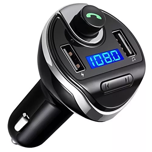 Criacr (Upgraded Version) Bluetooth FM Transmitter for Car, Wireless FM Radio