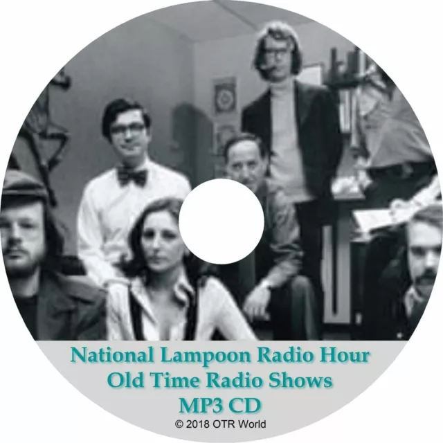 National Lampoon Radio Hour Old Time Radio Shows 27 Episodes On MP3 CD OTR OTRS