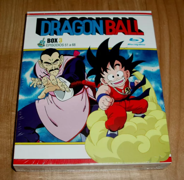 Dragon Ball Box 3 Lot 3 Blu-Ray Episodes 51-68 Neuf Anime (Sans Ouvrir) R2