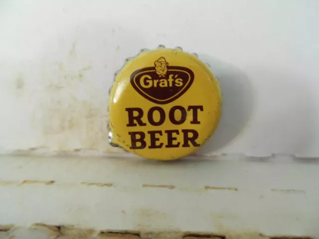 Graf's Root Beer Cork Lined Bottle Cap/Crown~#204