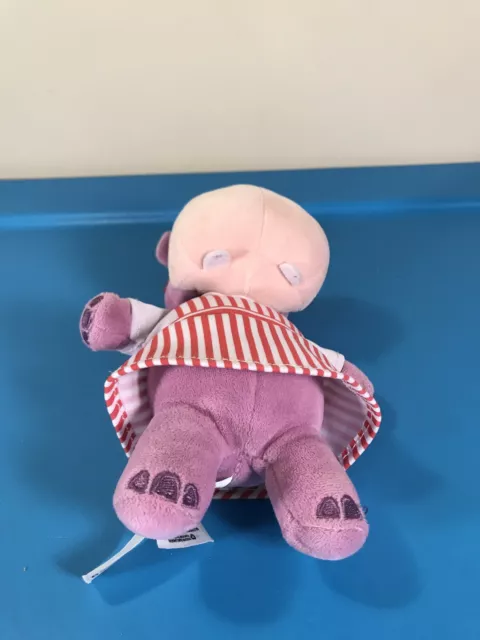 Disney Store Doc McStuffins Hallie the Hippo Plush 8" Mini Bean Bag Doll 3